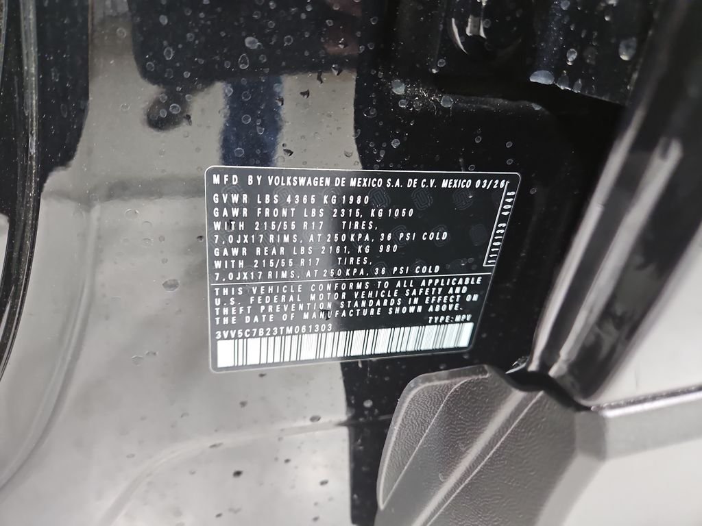New 2026 Black Volkswagen 1.5T S image 26