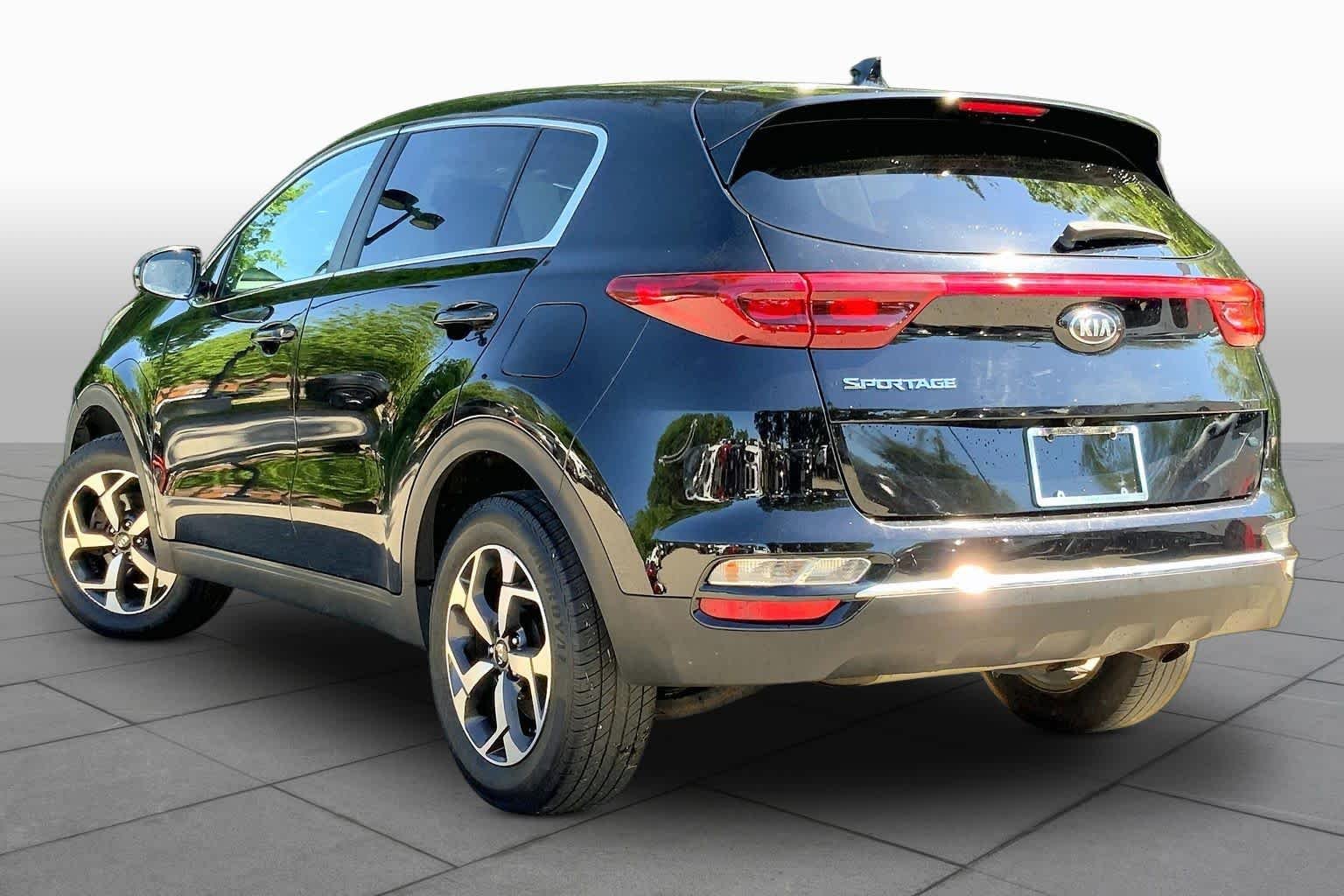 Used 2021 Black Cherry Kia LX image 12