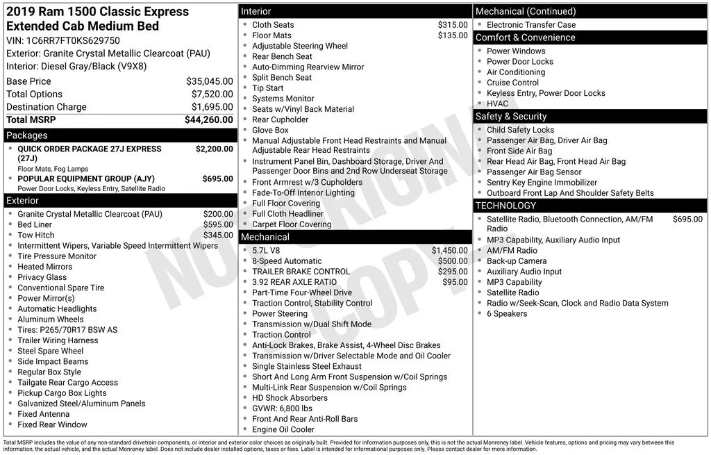 Used 2019 Gray Ram Express image 6