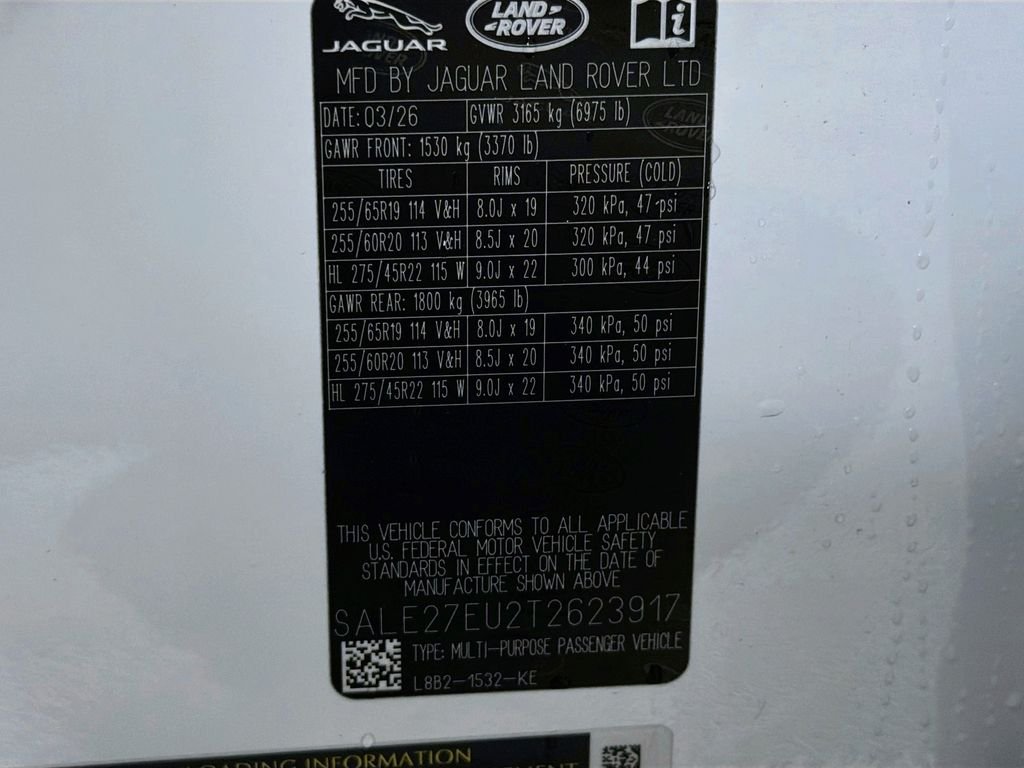 New 2026 Fuji White Land Rover X-Dynamic SE image 34