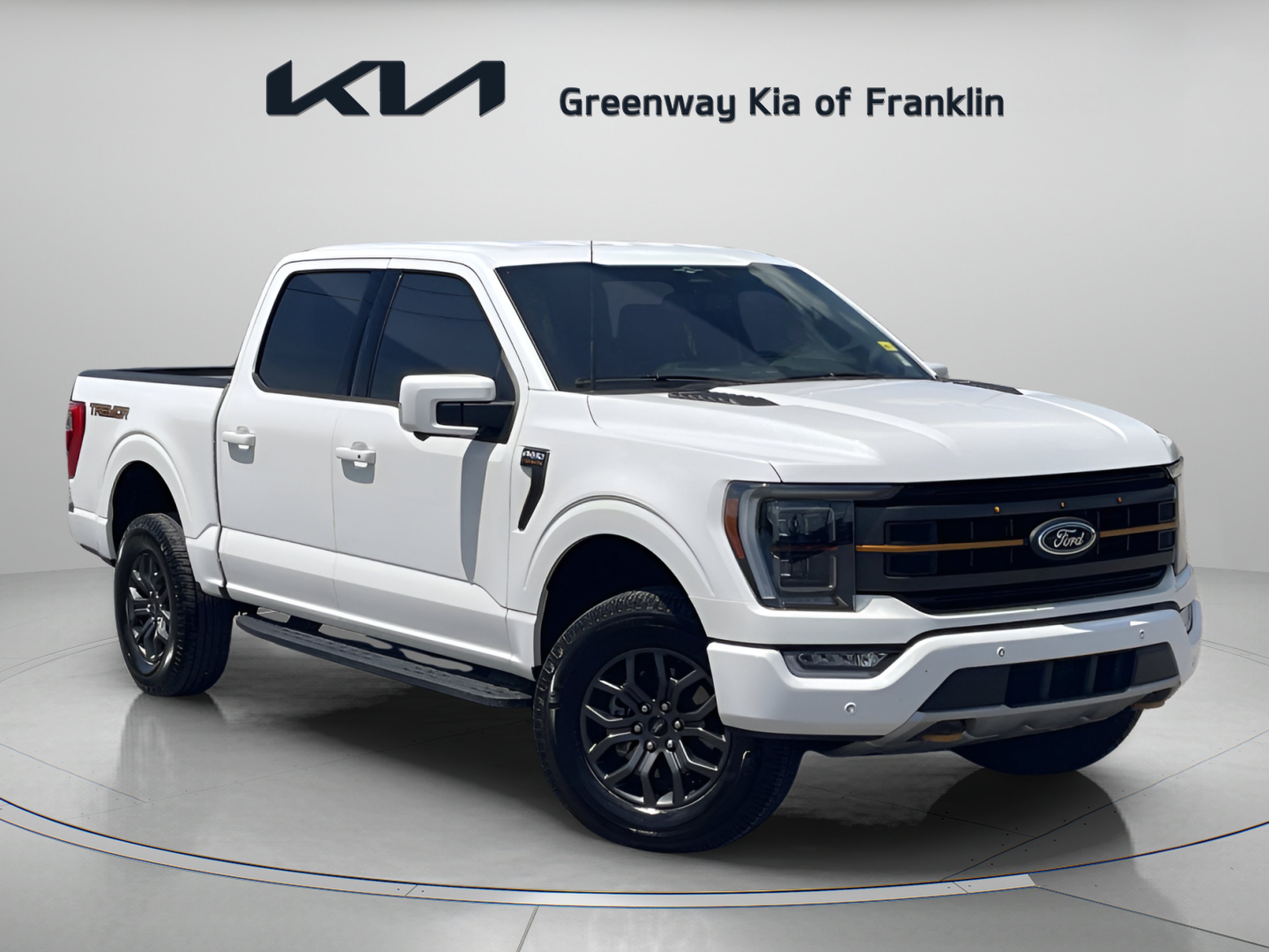 Used 2023 White Metallic Ford Tremor image 1