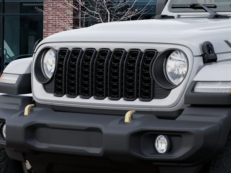 New 2026 Bright White Clear-Coat Exterior Paint Jeep Sport S image 11