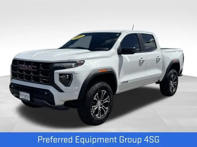 Certified Used 2025 Summit White GMC AT4 image 1
