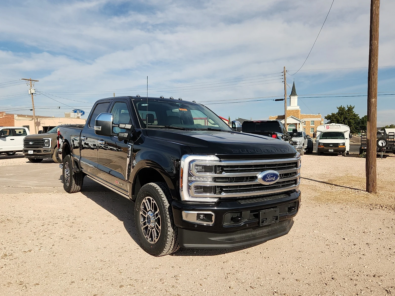 New 2026 Agate Black Metallic Ford Platinum image 1
