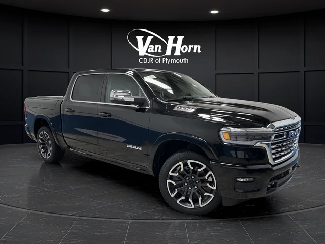 New 2026 Diamond Black Crystal Pearl-Coat Exterior Paint RAM Limited image 48
