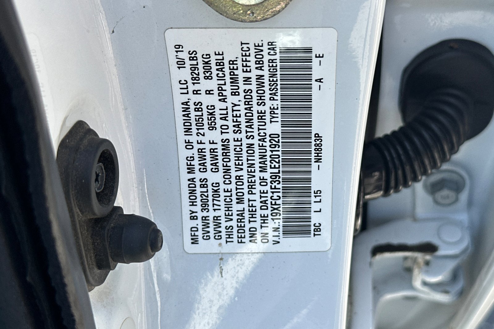 Used 2020 White Honda EX image 28