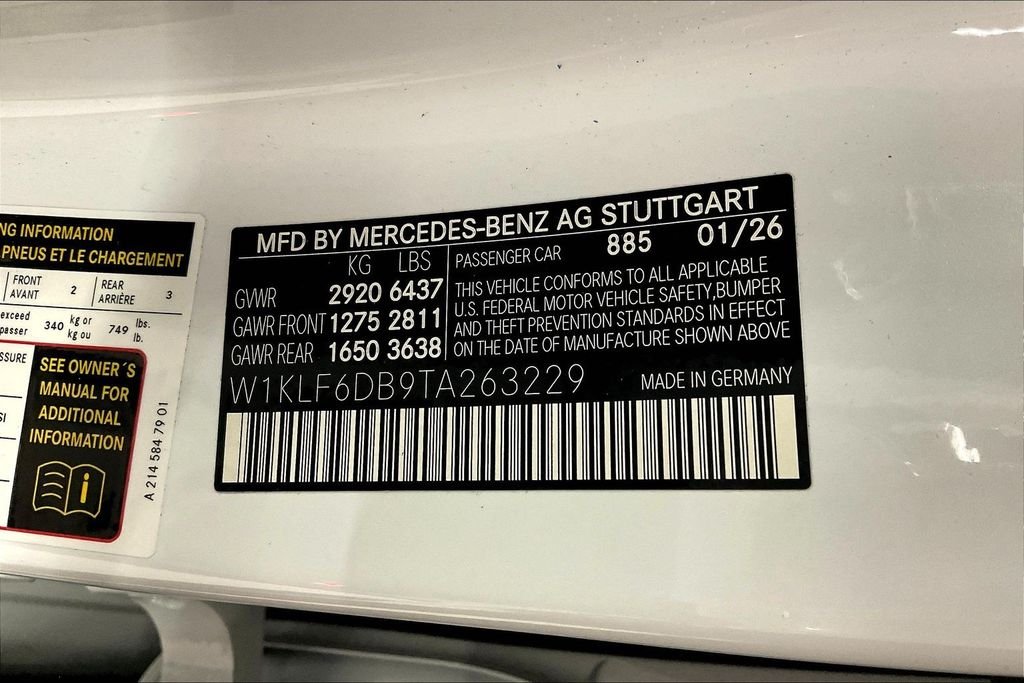 New 2026 MANUFAKTUR Moonlight White Metallic Mercedes-Benz AMG® E 53 E 4MATIC+ Sedan image 12