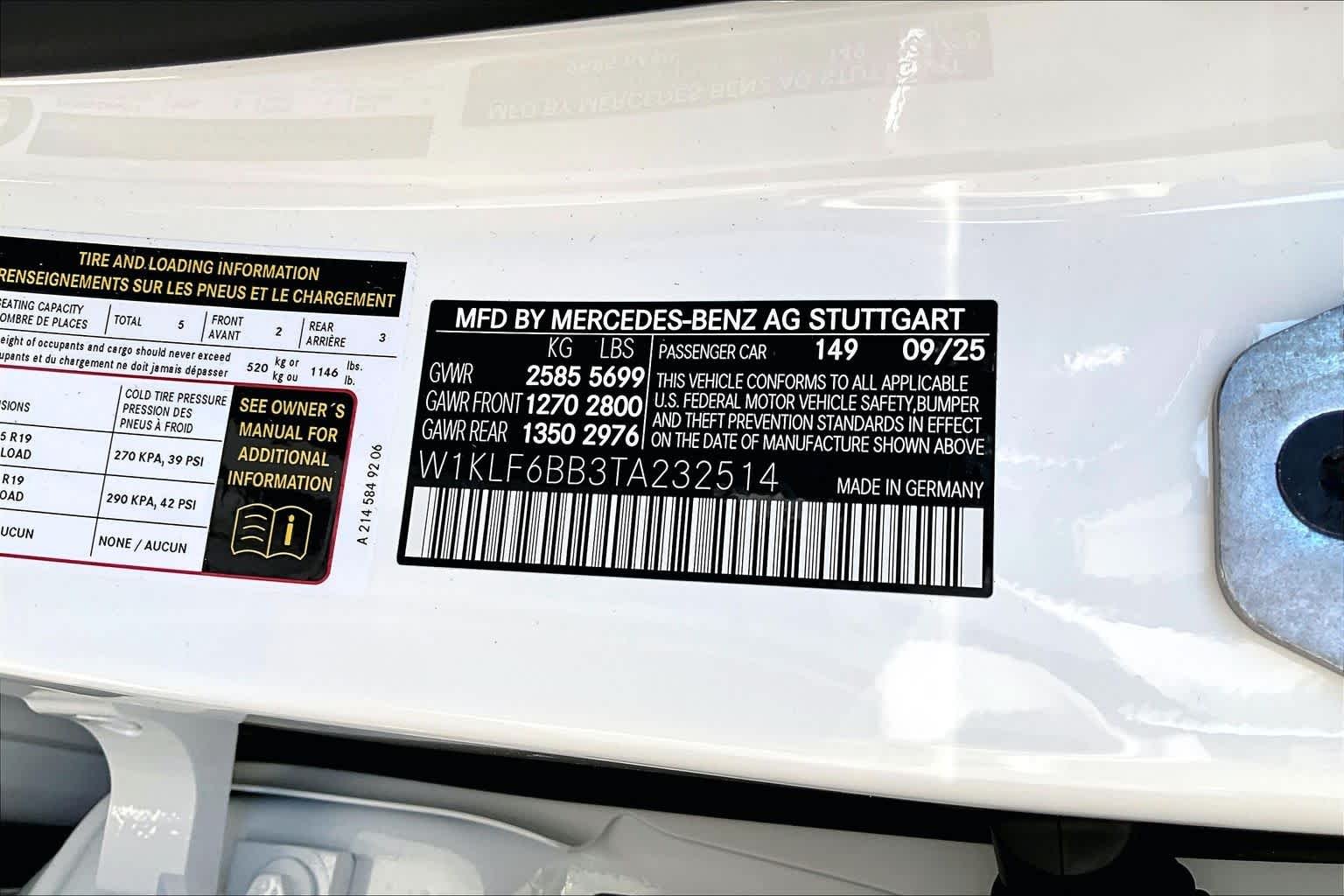 New 2026 Polar White Mercedes-Benz E 450 image 16