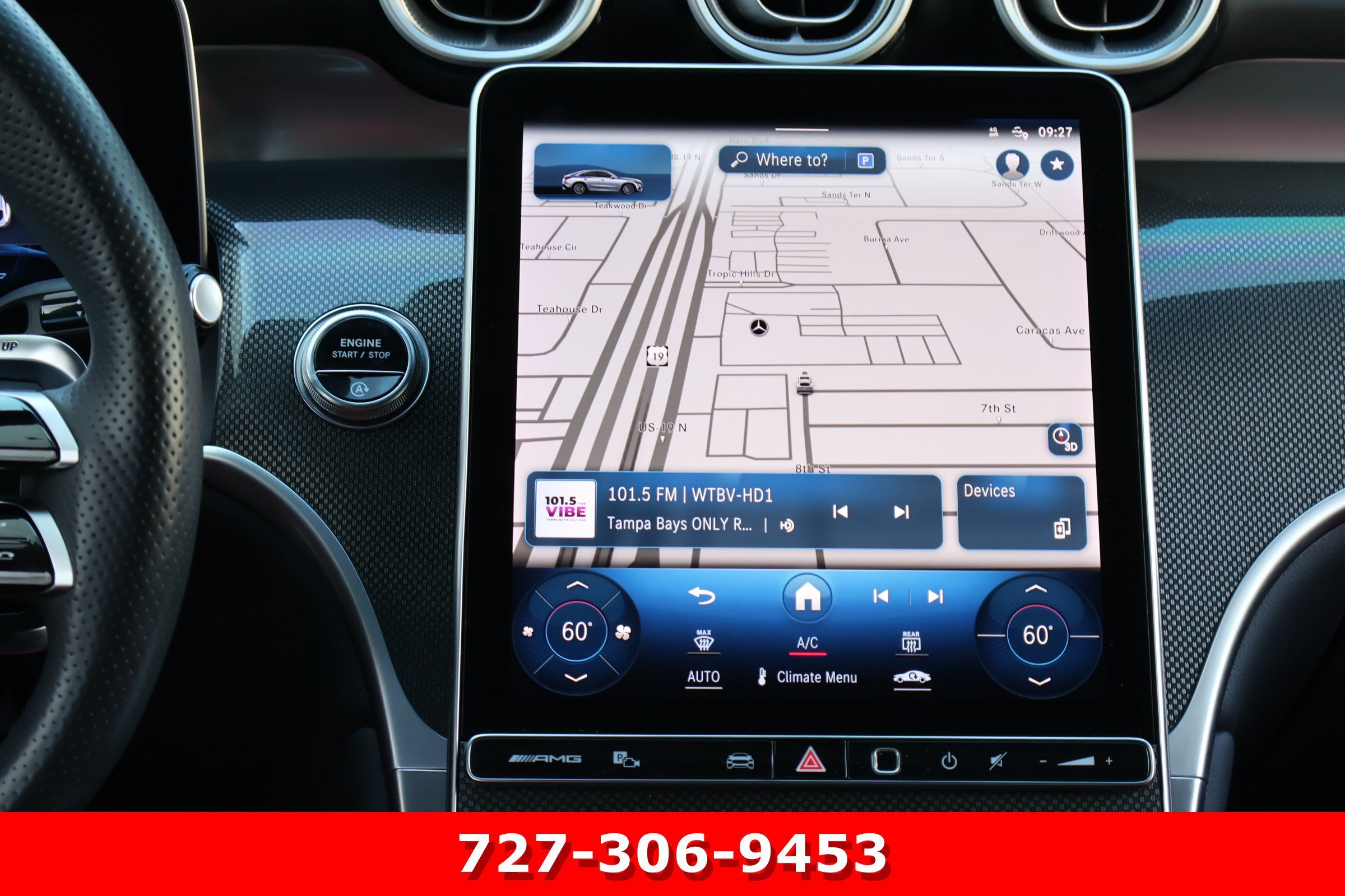 Certified Used 2024 MANUFAKTUR Cirrus Silver MAGNO Mercedes-Benz AMG® GLC 43 image 3