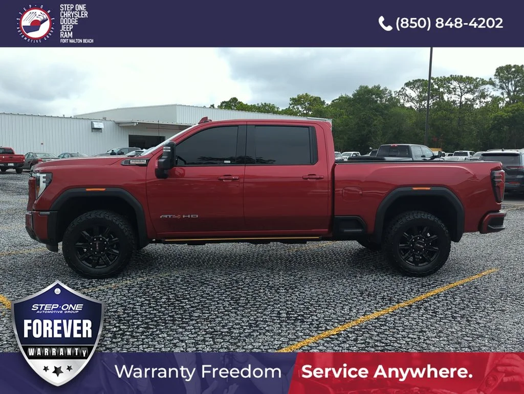 Used 2024 Red GMC AT4 image 3