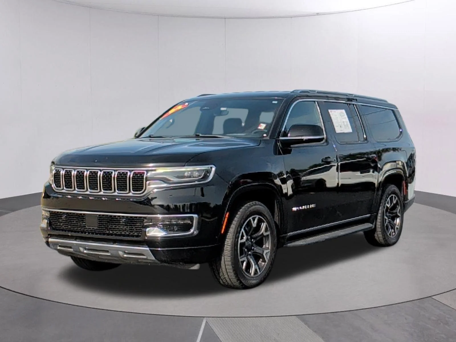 Used 2024 Diamond Black Crystal Pearlcoat Jeep Series III image 1