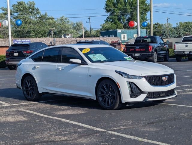 Used 2023 Summit White Cadillac Sport image 4