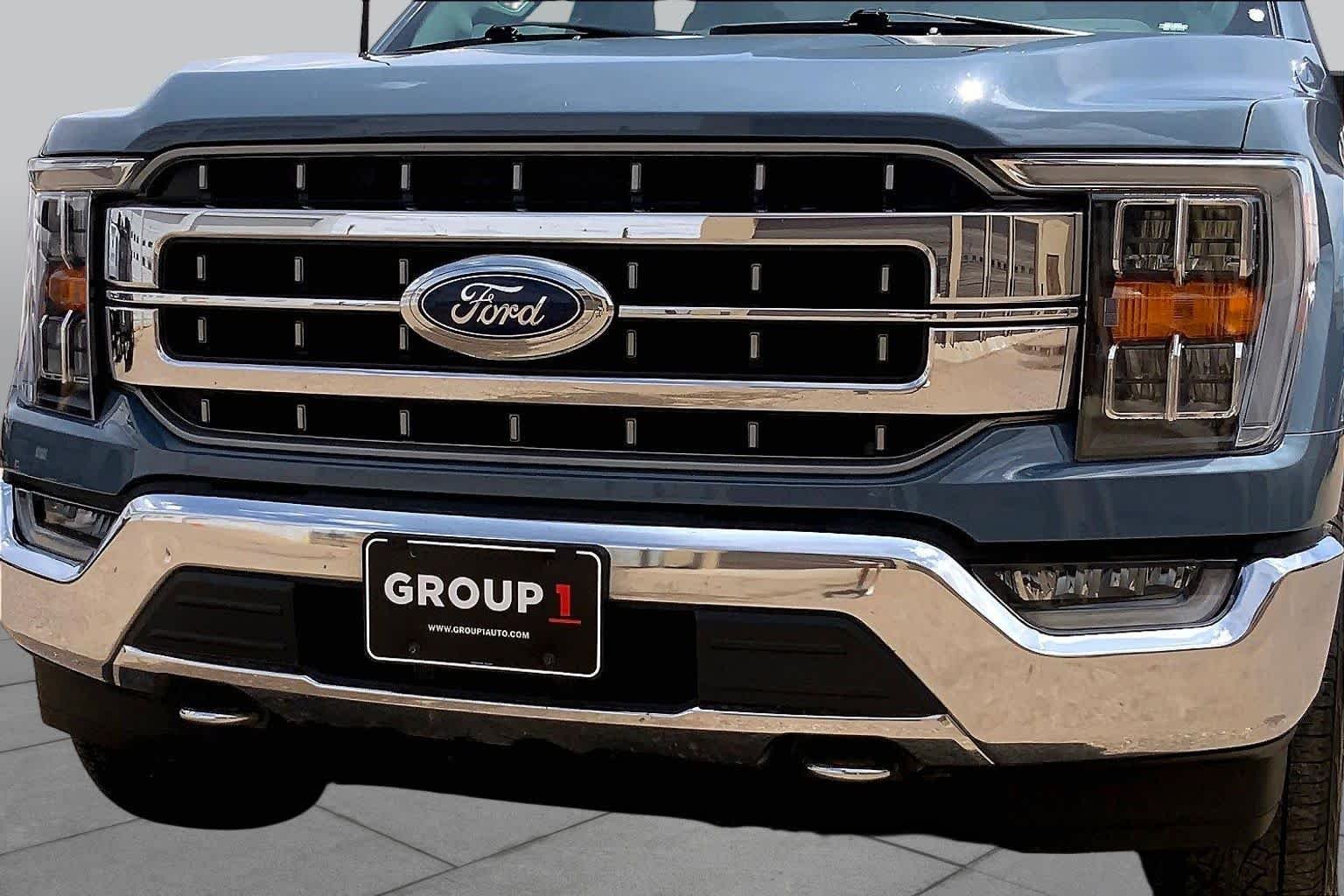 Certified Used 2023 Azure Gray Metallic Tri-Coat Ford LARIAT image 30
