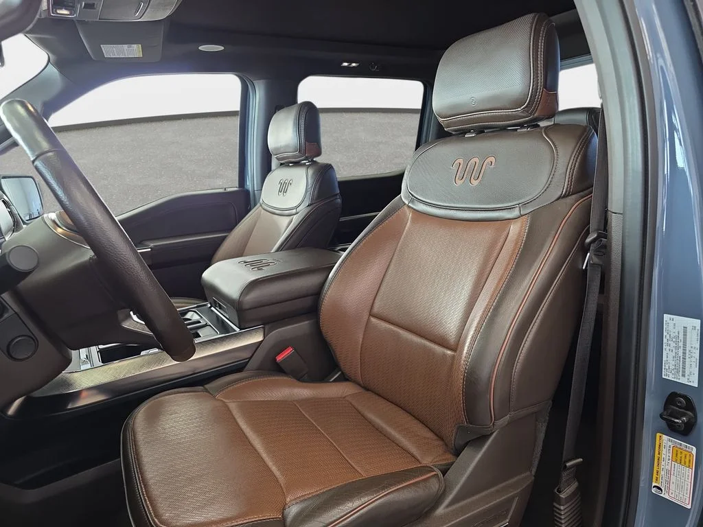 Used 2023 Azure Gray Metallic Ford King Ranch image 12