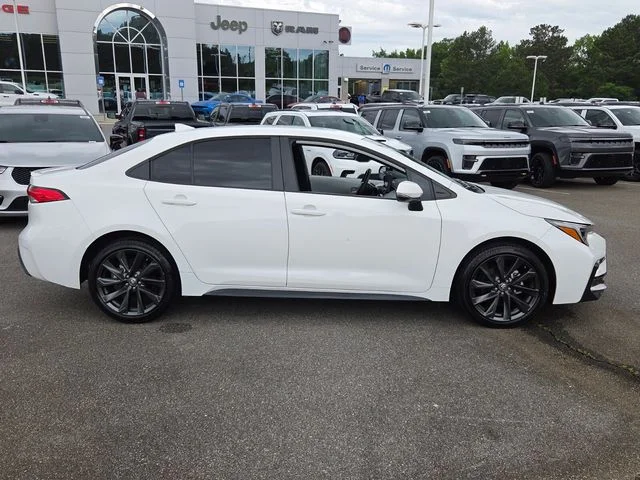Used 2024 White Toyota SE image 13