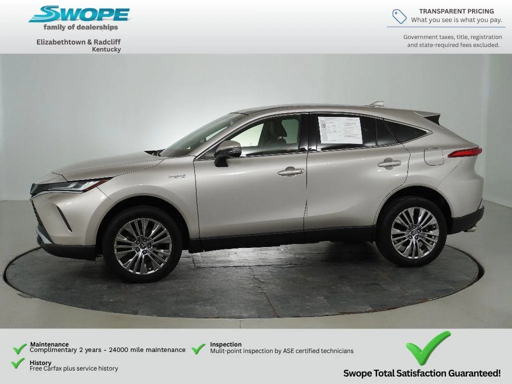 Used 2021 Titanium Glow Toyota Limited image 6