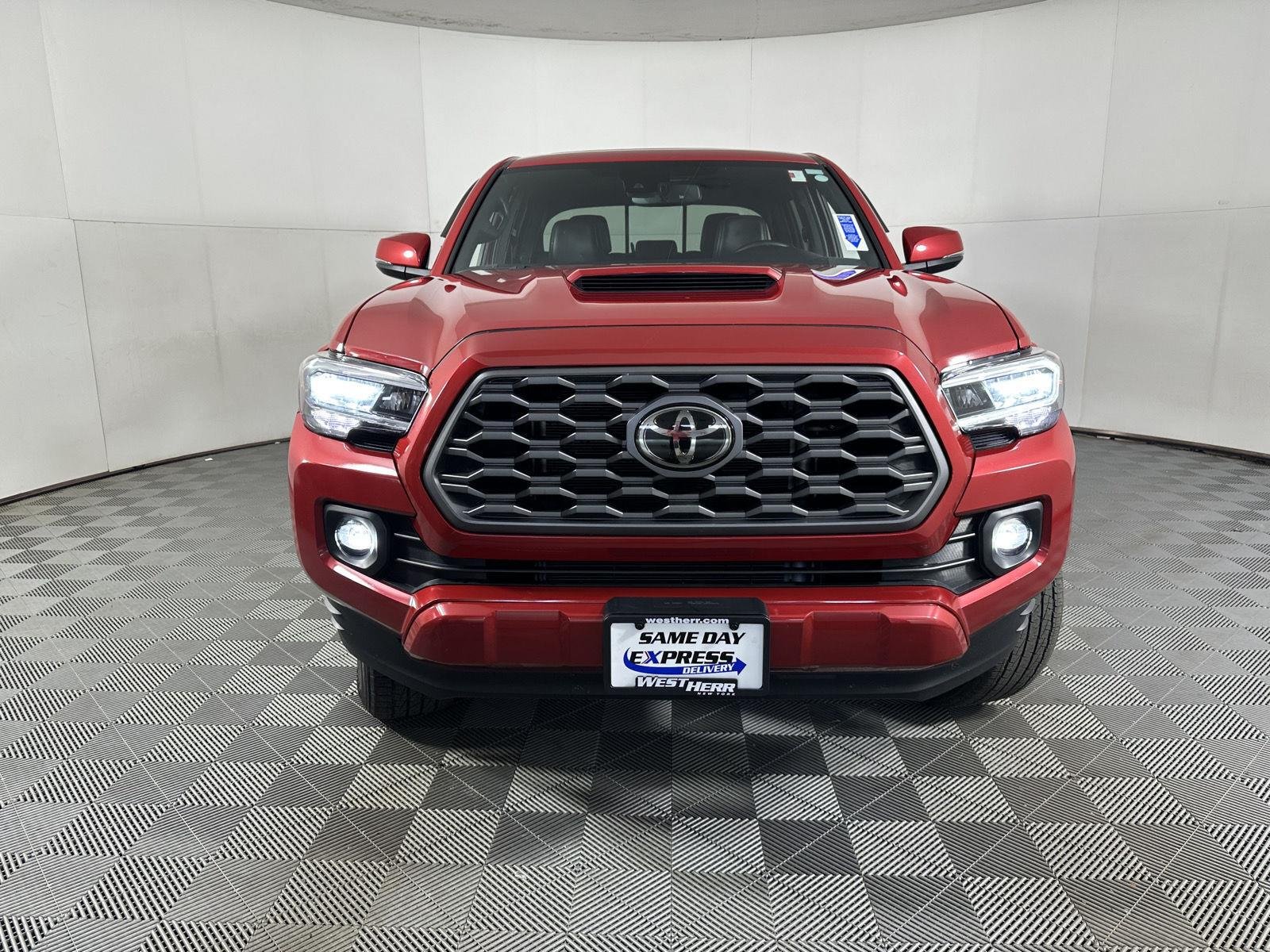 Certified Used 2023 Barcelona Red Metallic Toyota TRD Sport image 3