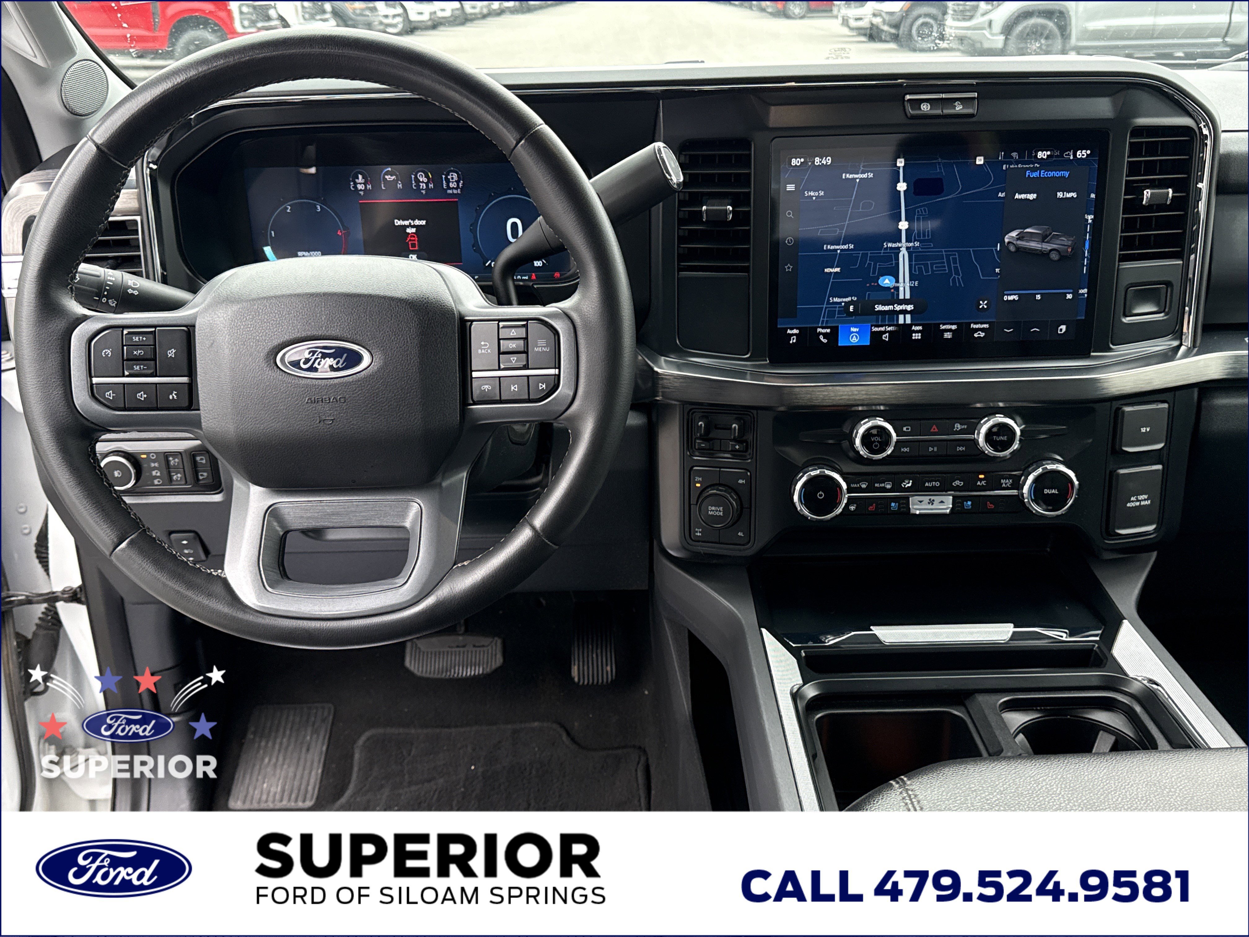 Used 2025 Star White Ford Lariat 4WD image 8