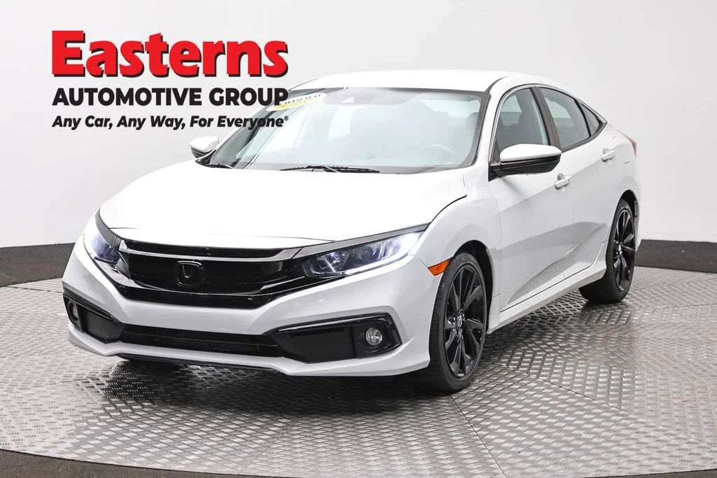 Used 2021 White Honda Sport image 1