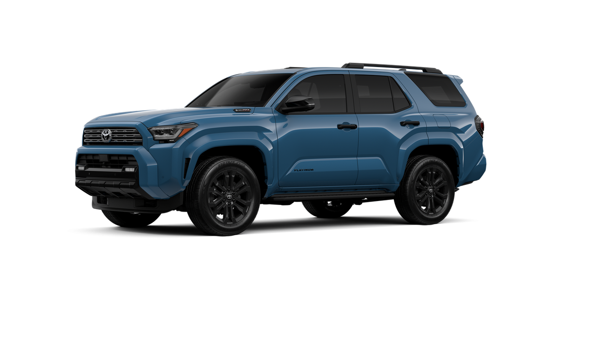 New 2026 Heritage Blue Toyota Platinum image 2