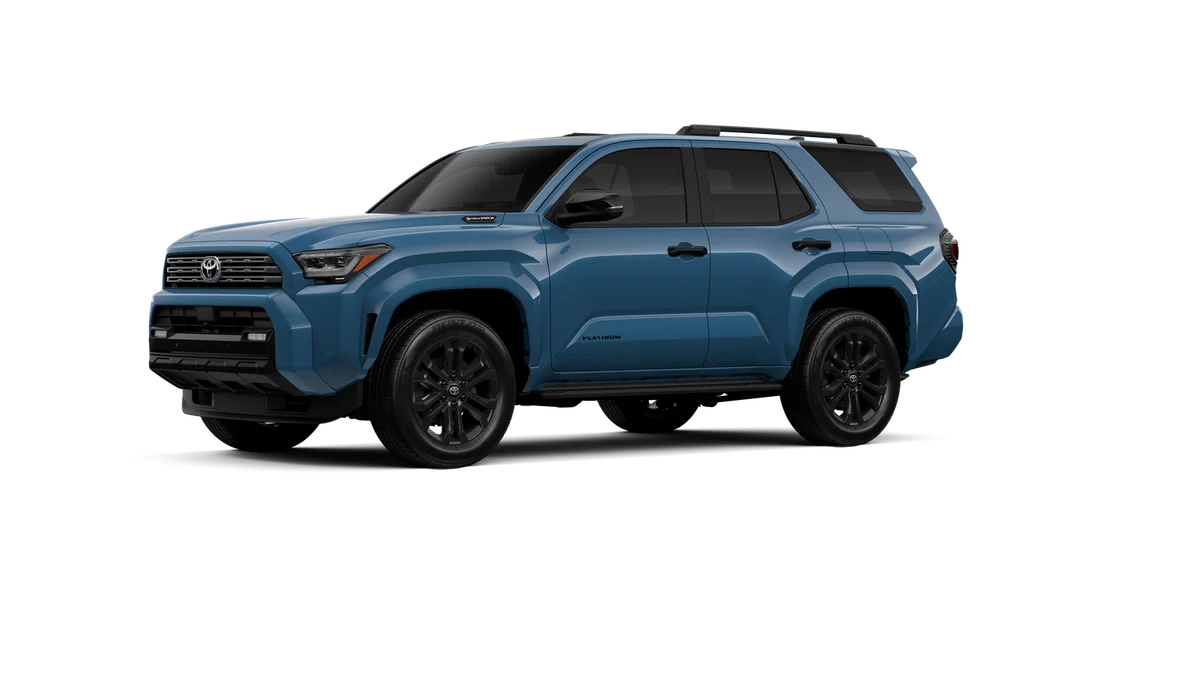 New 2026 Heritage Blue Toyota Platinum image 2