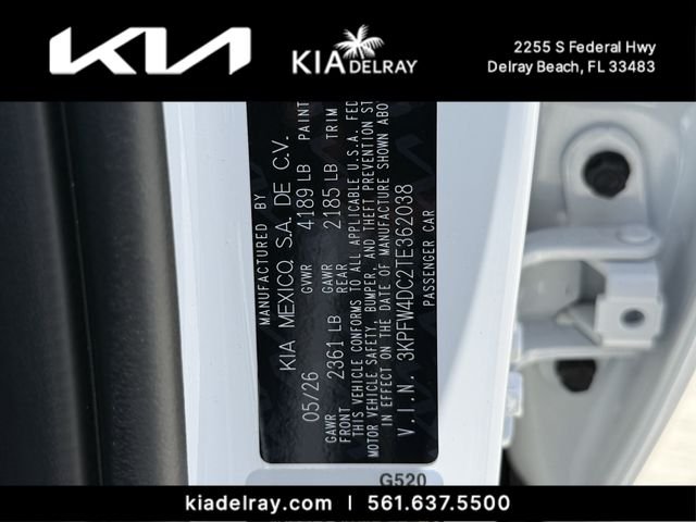 New 2026 Snow White Pearl Kia GT-Line Turbo image 35
