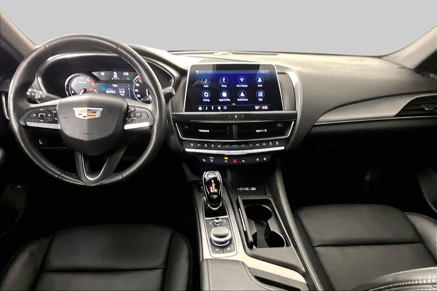 Used 2024 Argent Silver Metallic Cadillac Premium Luxury image 14