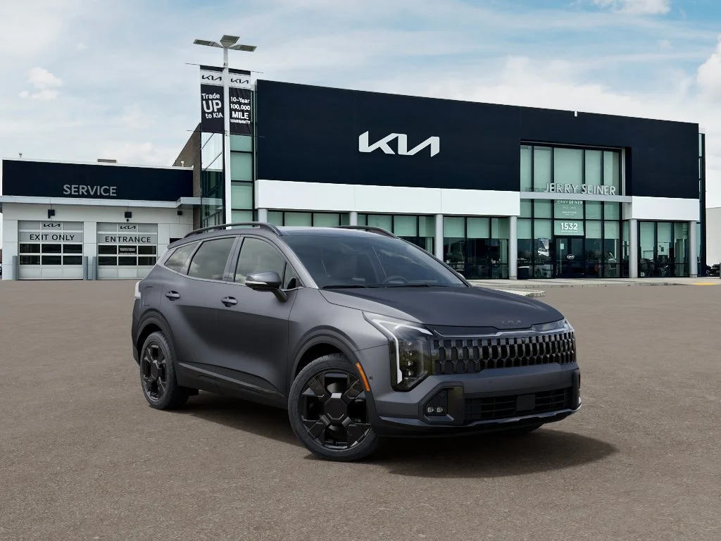 New 2027 Shadow Matte Gray Kia X-Line Prestige image 8