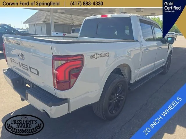 Used 2024 Avalanche Gray Ford Lariat image 14
