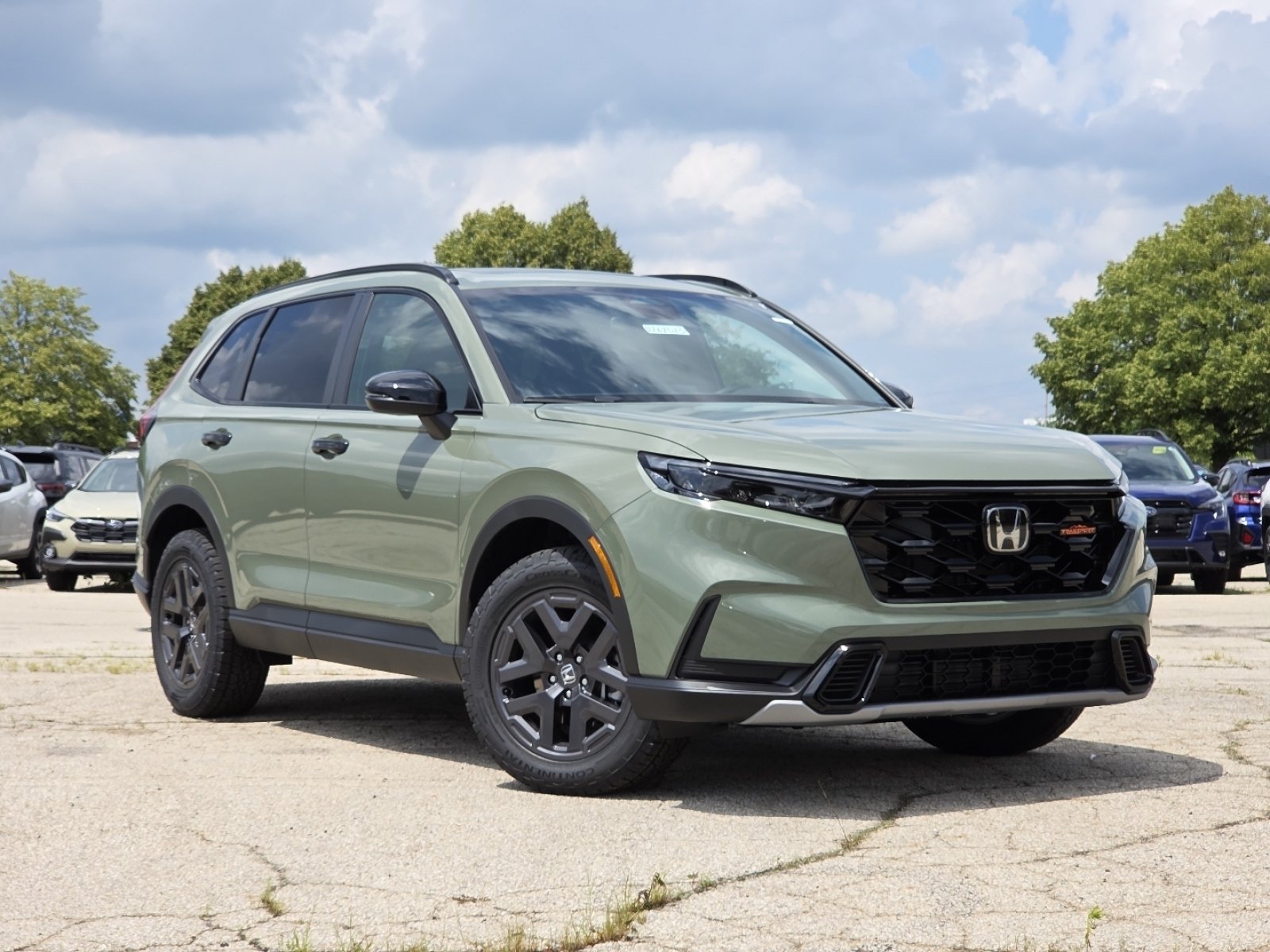 New 2026 Ash Green Metallic Honda TrailSport image 2