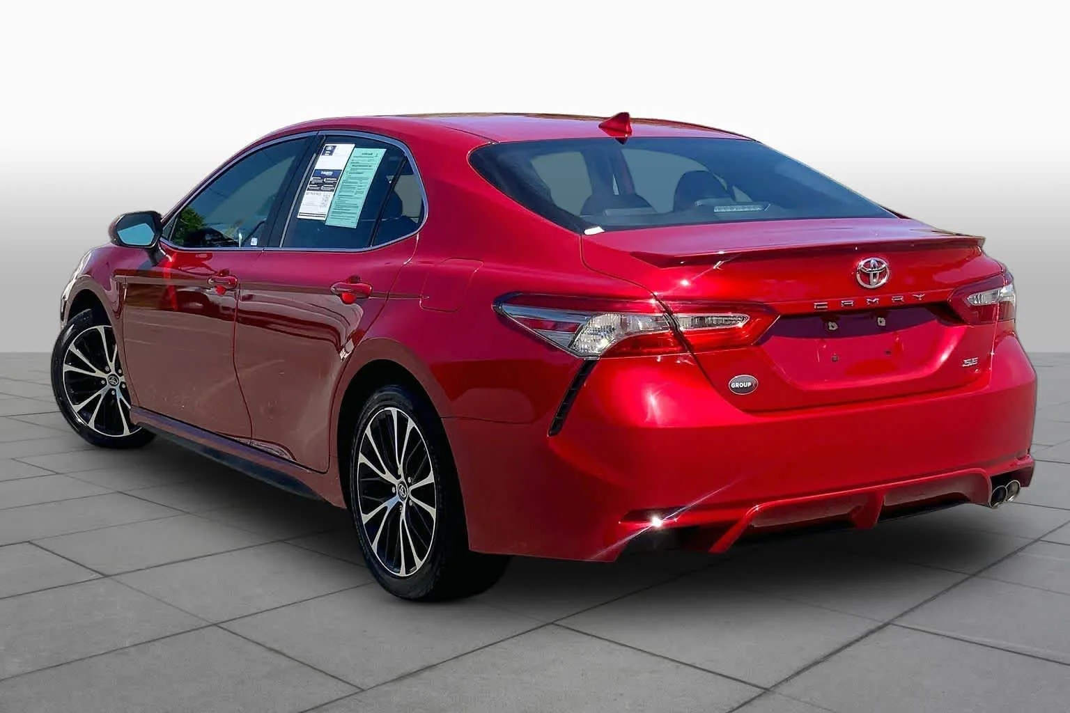 Certified Used 2019 Supersonic Red Toyota SE image 24