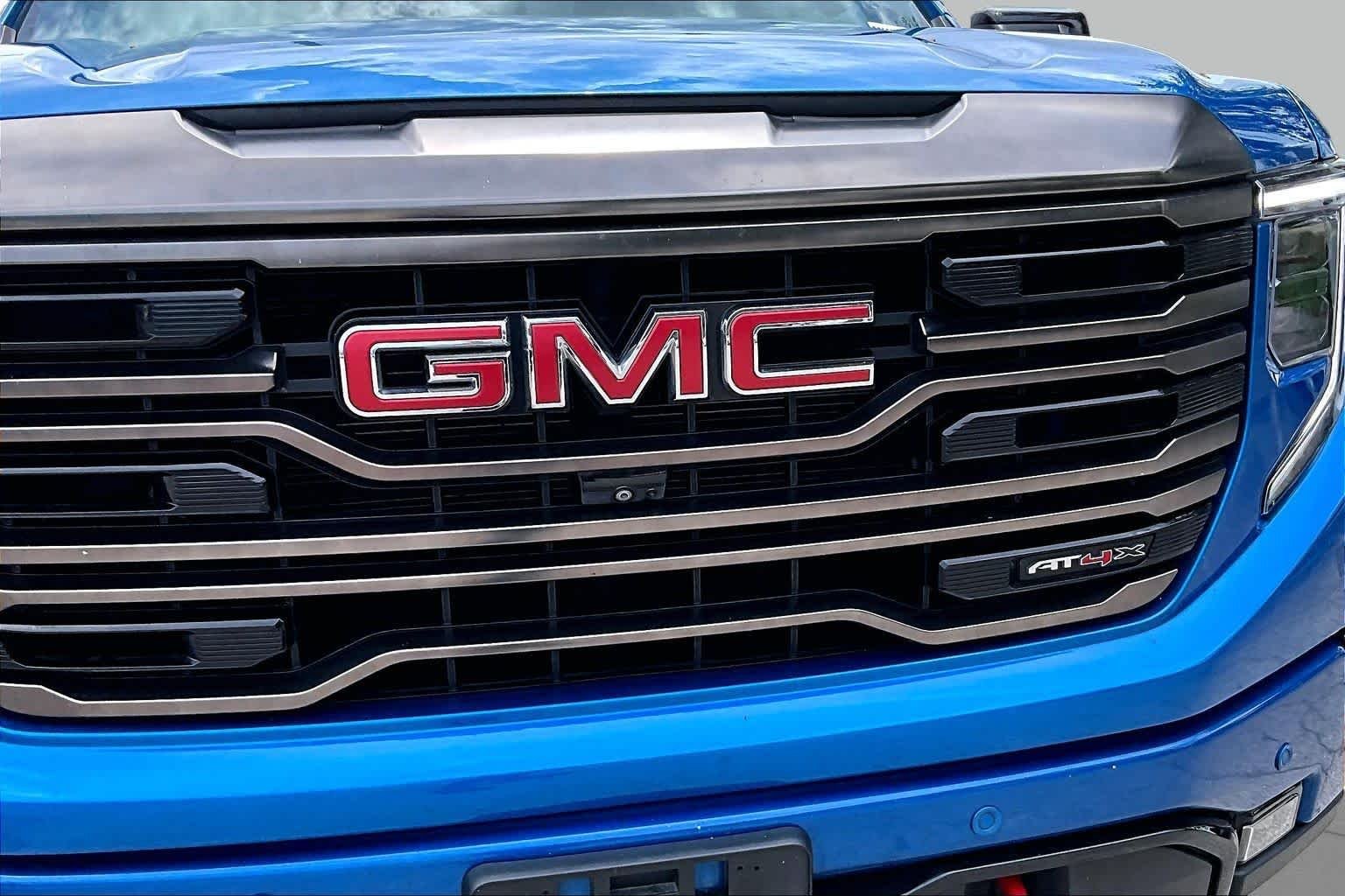 Used 2023 Dynamic Blue Metallic GMC AT4X image 30