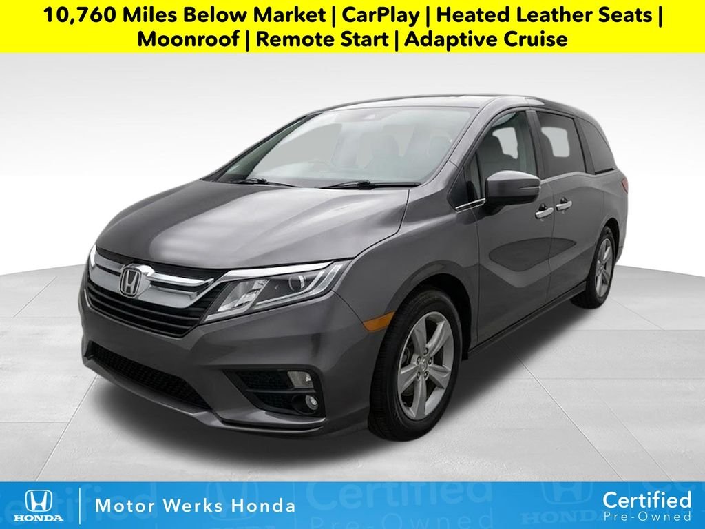 Certified Used 2018 Modern Steel Metallic Honda EX-L image 1