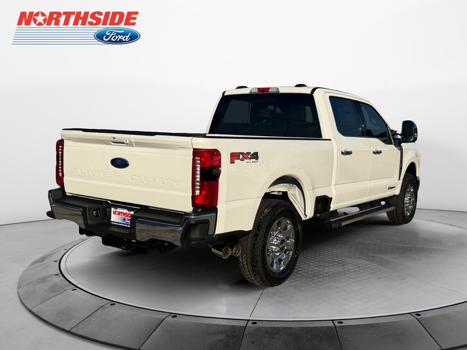 New 2026 Star White Metallic Tri-Coat Ford LARIAT image 7