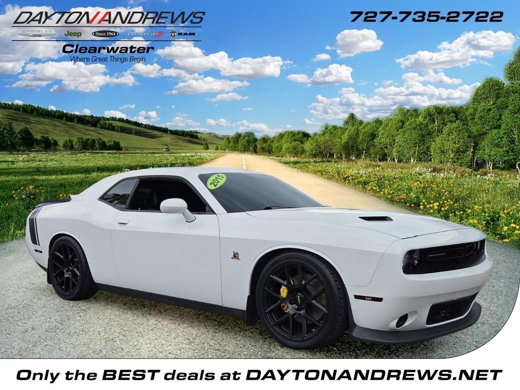 Used 2015 White Dodge R/T Scat Pack image 1