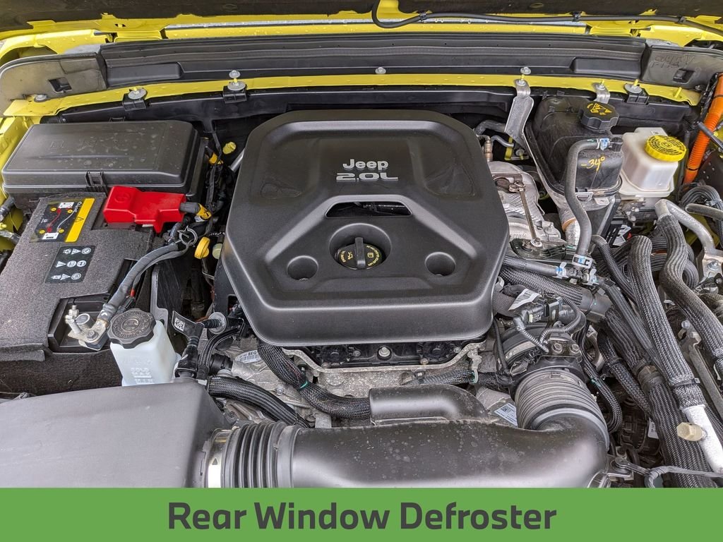 Used 2023 Yellow Jeep Sahara 4xe image 13
