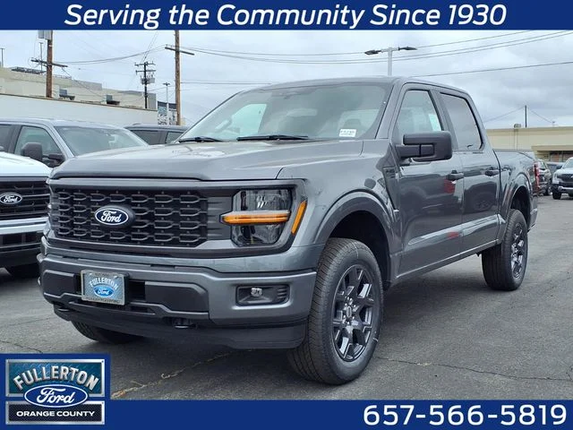 New 2026 Carbonized Gray Metallic Ford STX image 1