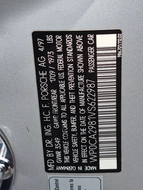 Used 1997  Porsche Base image 23