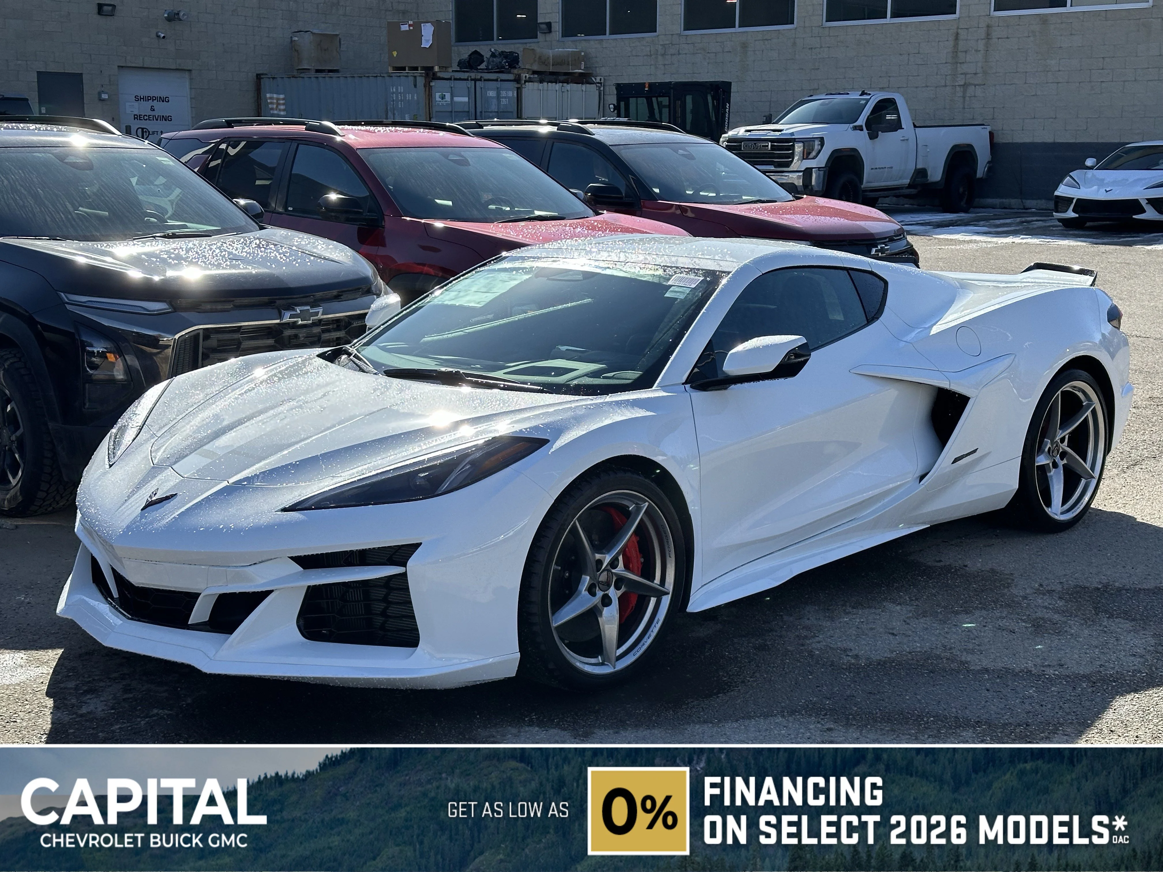 New 2026 Arctic White Chevrolet 1LZ E-RAY image 1