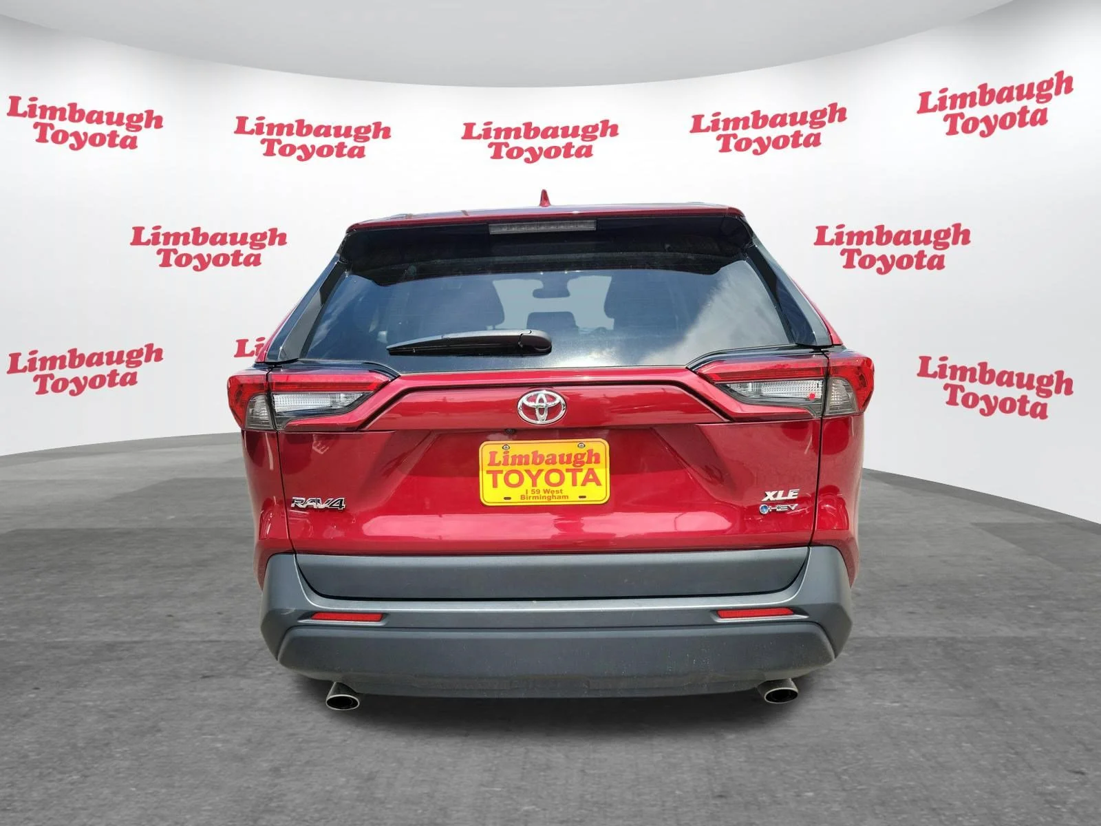 Used 2025 Red Toyota Hybrid XLE image 21