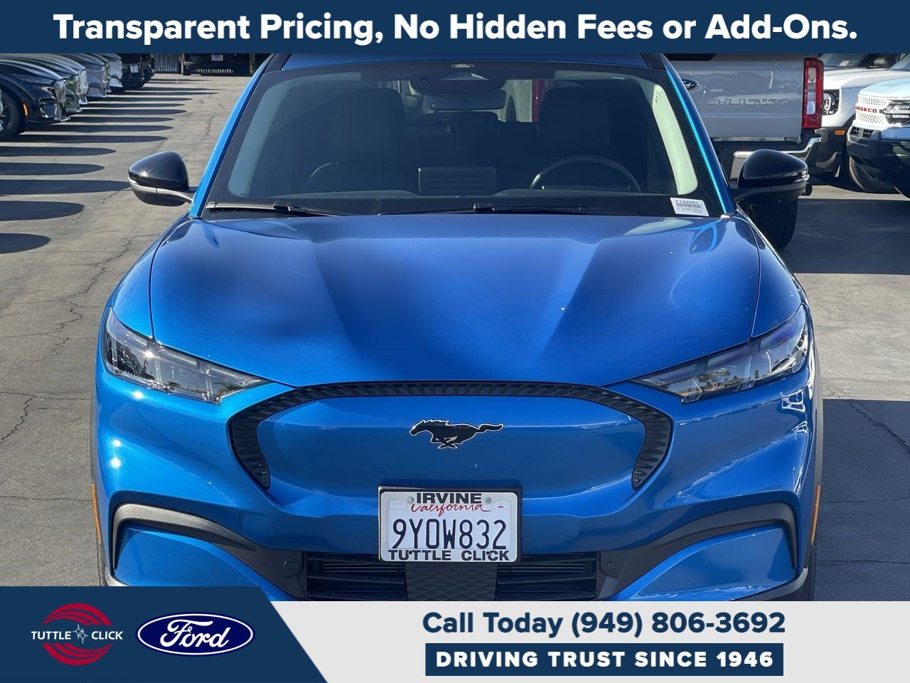 Used 2026 Ford Mustang Mach-E Select RWD with VIN 3FMTK1R45TMA00673 for sale in Irvine, CA