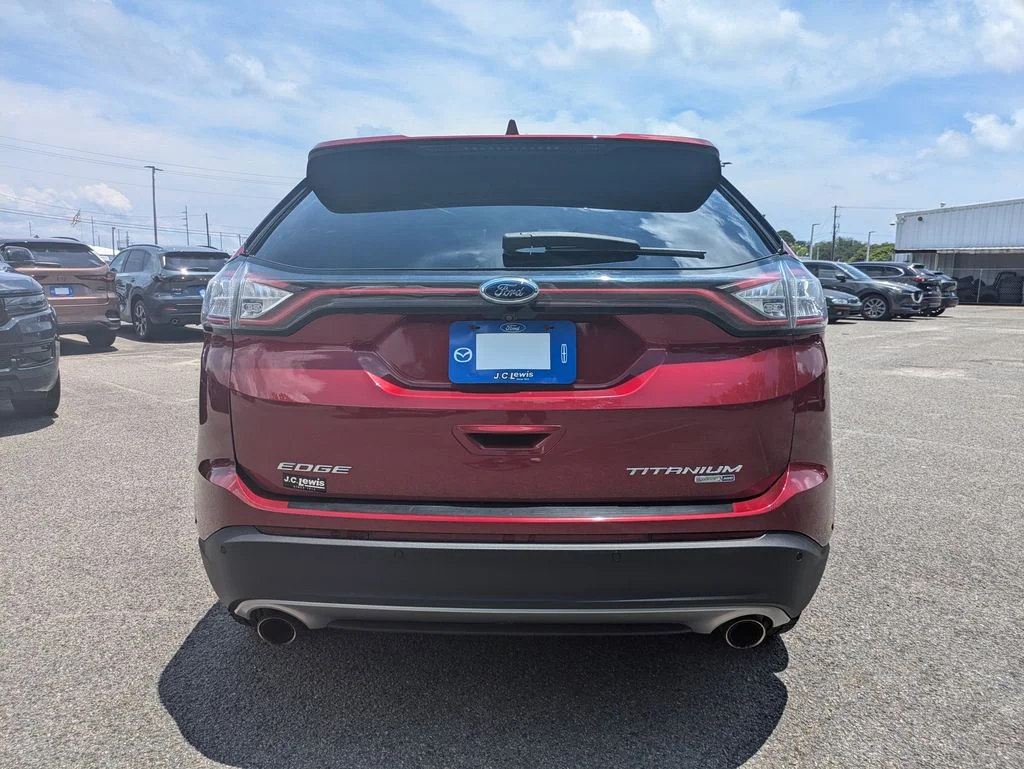 Certified Used 2018 Ruby Red Metallic Tinted Clearcoat Ford Titanium image 5