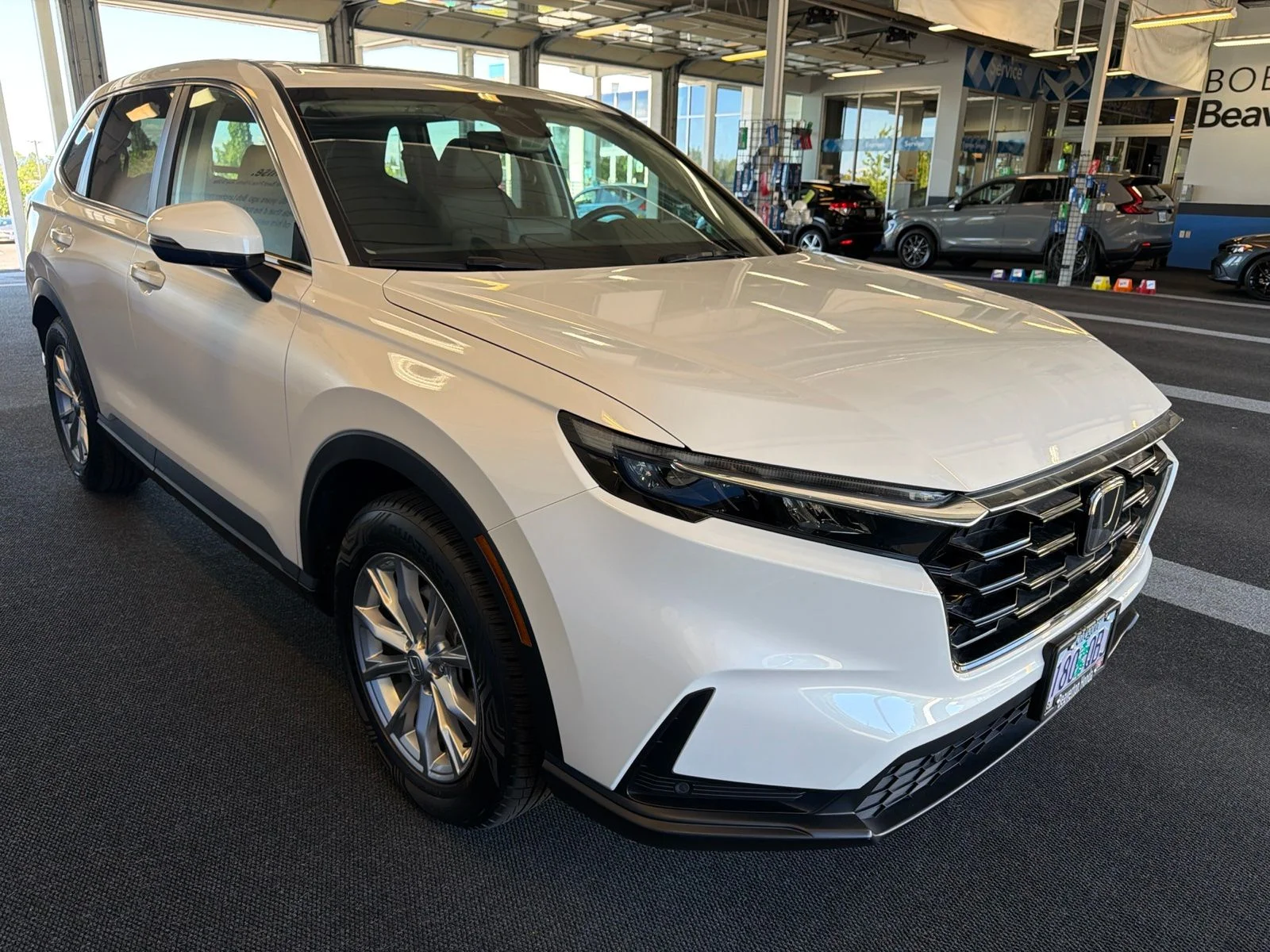 Used 2025 Platinum White Pearl Honda EX-L image 3
