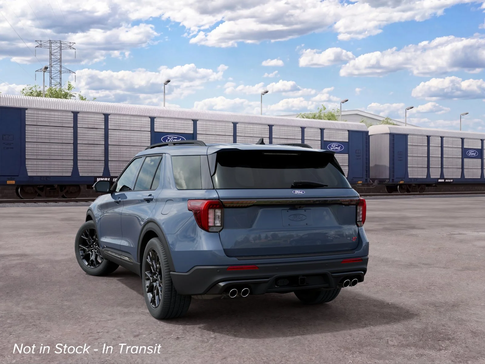 New 2027 Vapor Blue Metallic Ford ST image 8