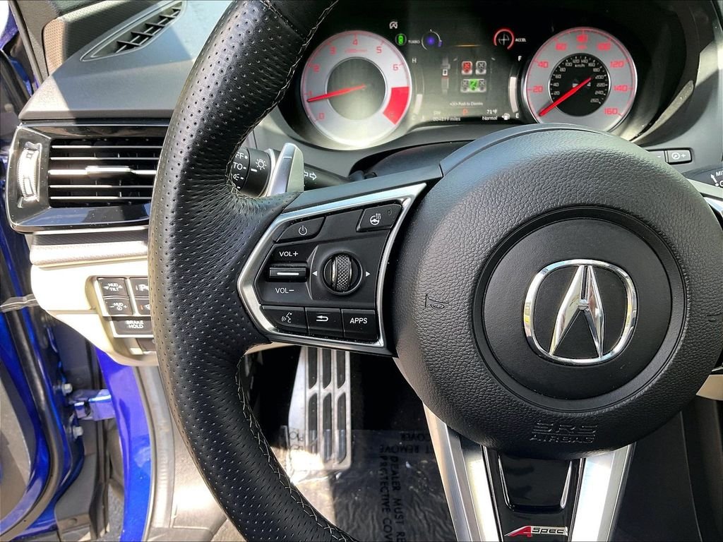 Used 2025 Blue Acura A-Spec Advance Package image 23