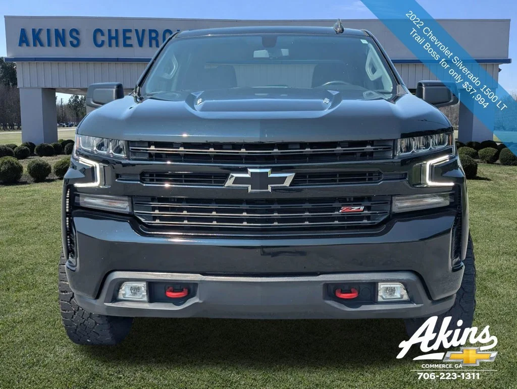Used 2022 Black Chevrolet LT Trail Boss image 8