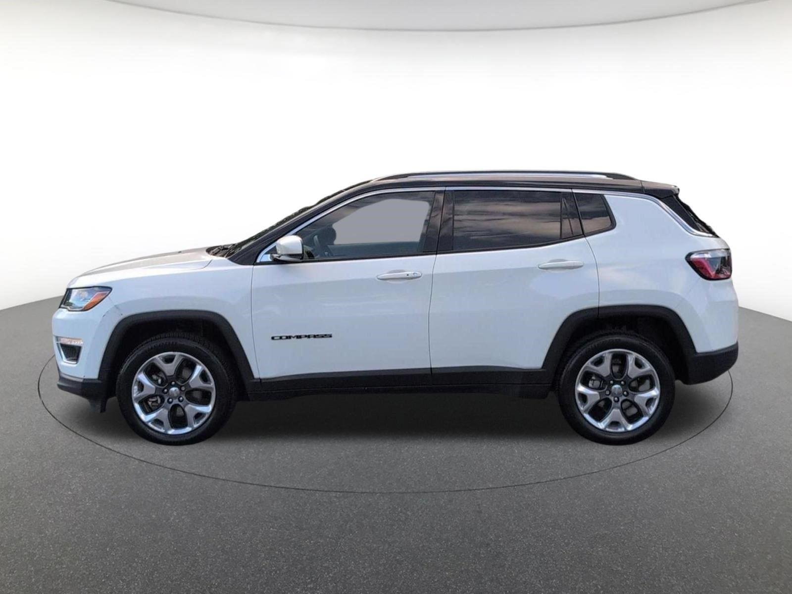 Used 2021 White Clearcoat Jeep Limited image 5