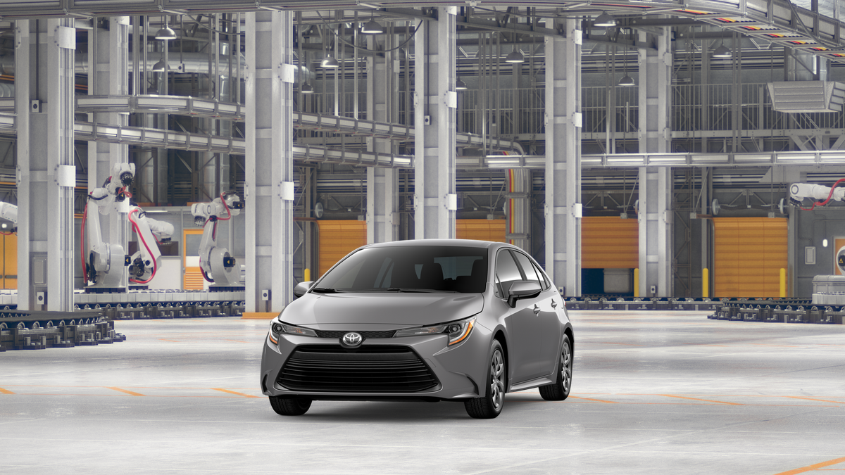 New 2026 Classic Silver Metallic Toyota LE image 18