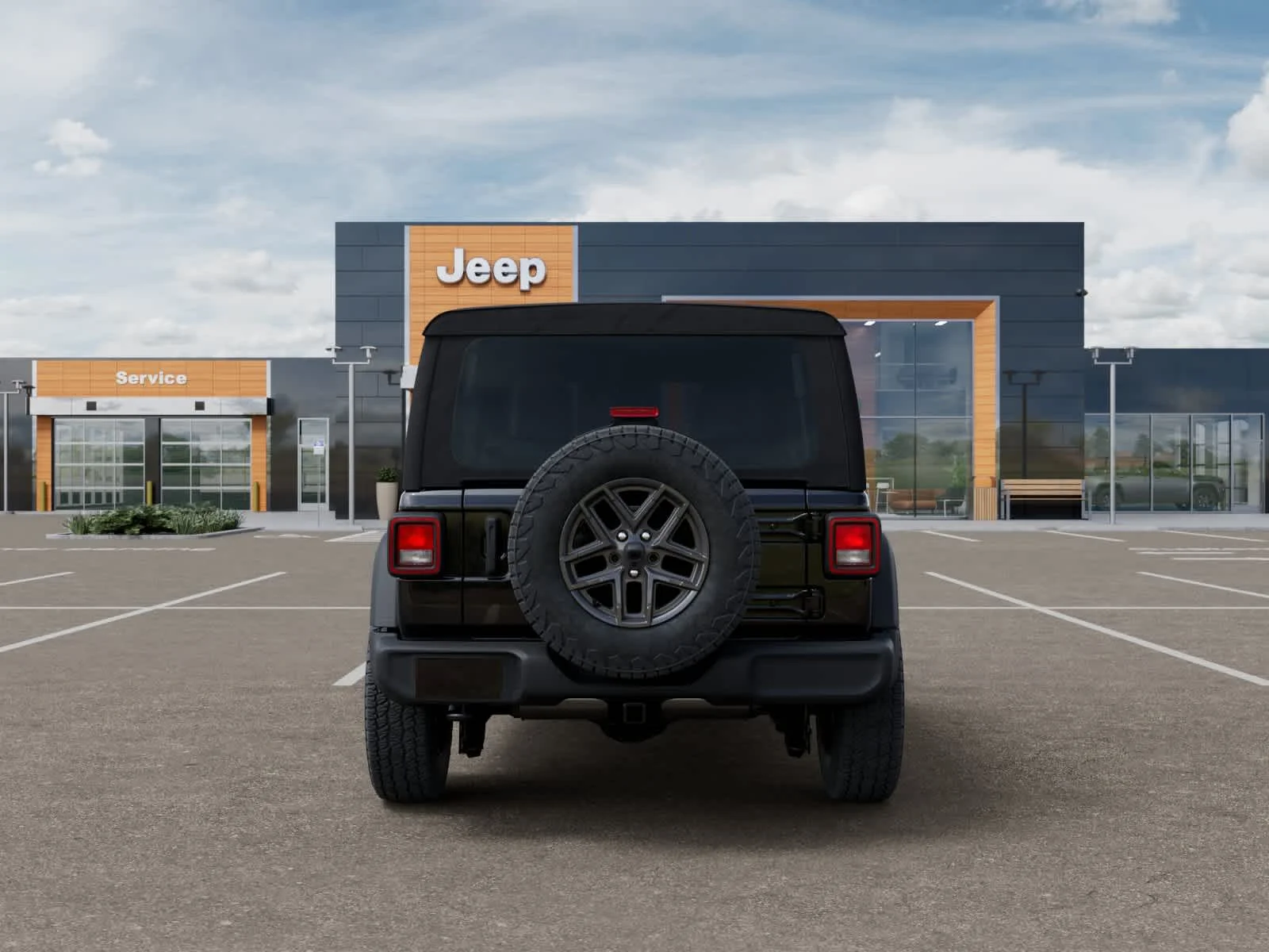 New 2026 Black Clearcoat Jeep Sport S image 7