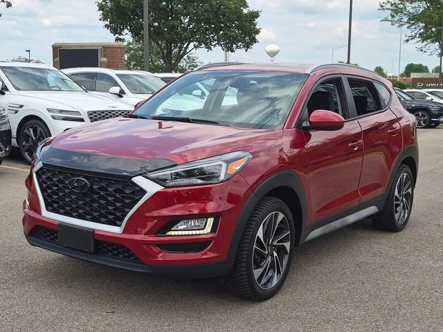 Used 2021 Red Hyundai Sport image 7